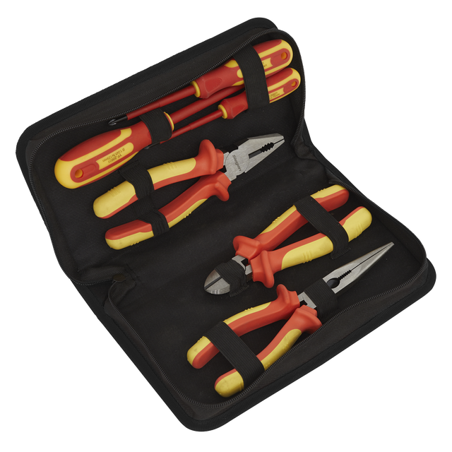 Sealey S01218 Siegen Electrical Tool Kit 6pc - VDE Approved