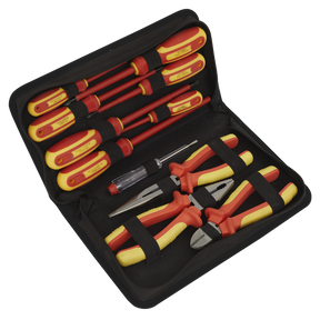 Sealey S01219 Siegen Electrical Tool Kit 11pc - VDE Approved