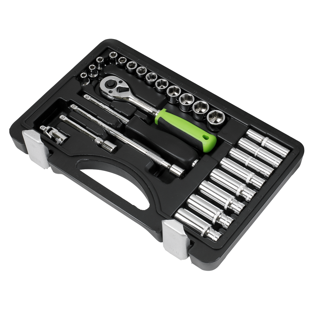 Sealey S01234 Siegen Socket Set 1/4"Sq Drive 26pc - additional view 3
