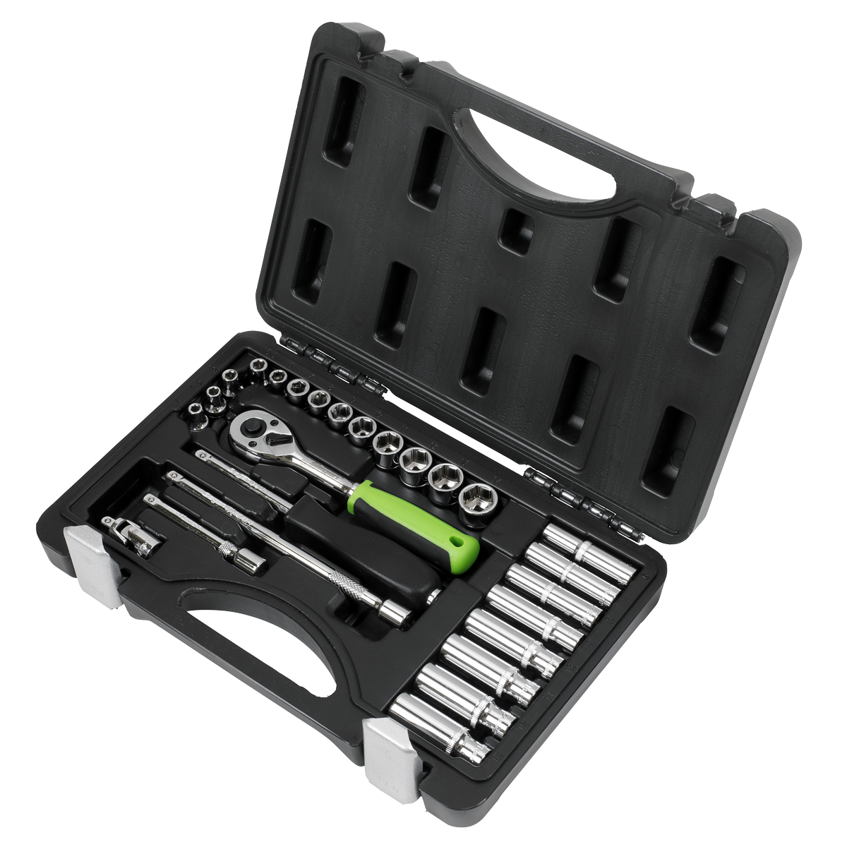 Sealey S01234 Siegen Socket Set 1/4"Sq Drive 26pc - additional view 4