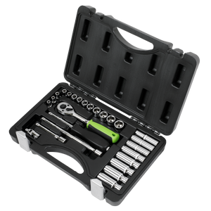 Sealey S01234 Siegen Socket Set 1/4"Sq Drive 26pc - additional view 4