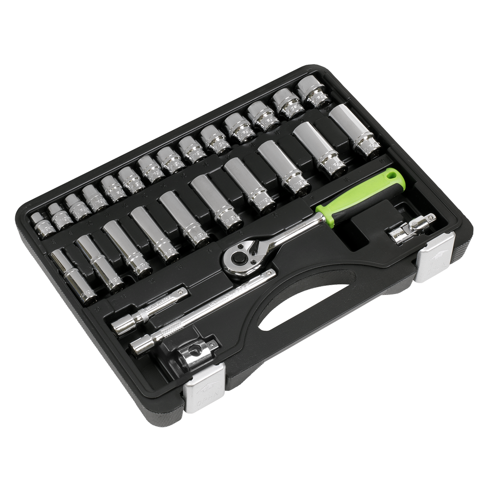 Sealey S01236 Socket Set 3/8"Sq Drive 29pc - additional view 4