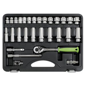 Sealey S01236 Socket Set 3/8"Sq Drive 29pc - additional view 3