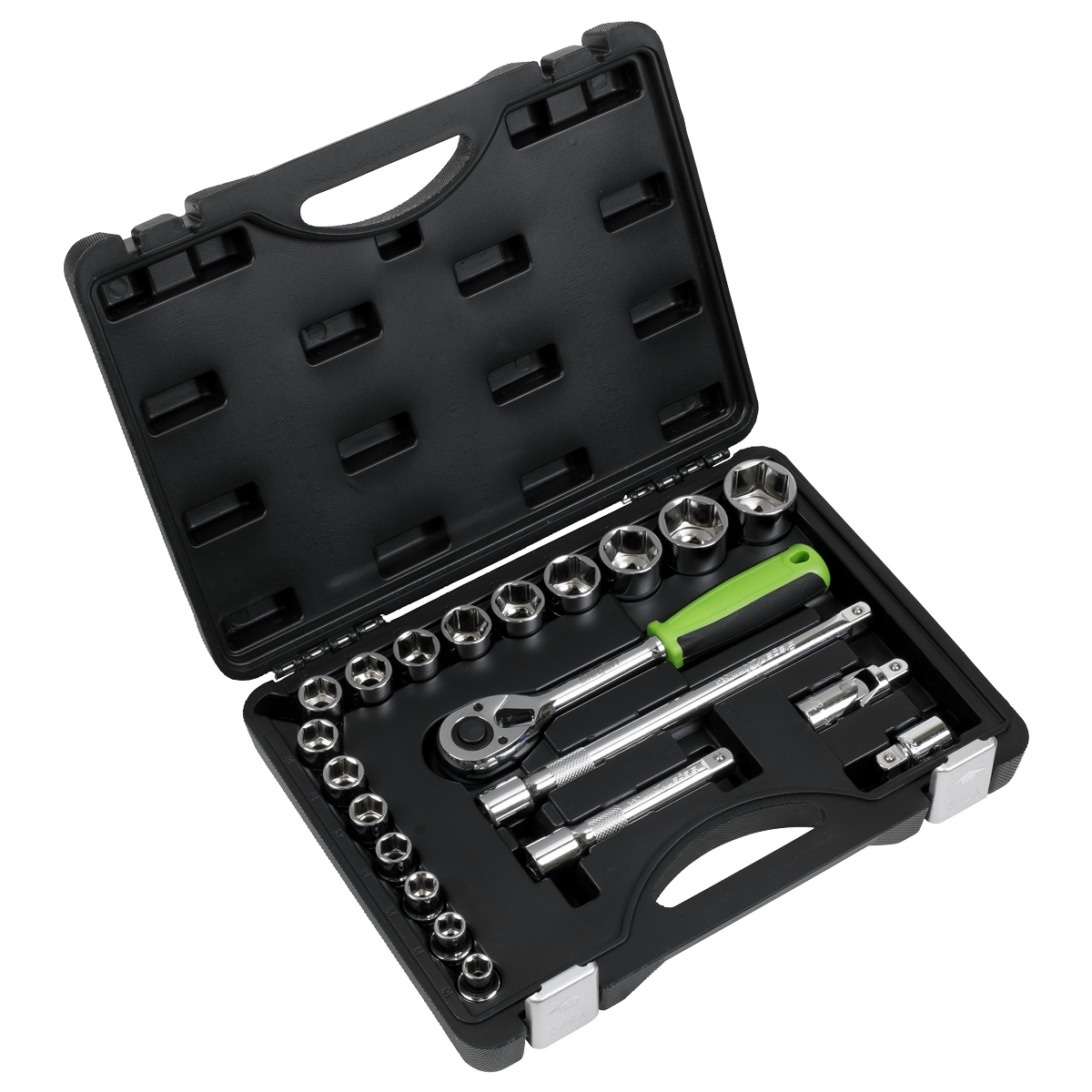 Sealey S01237 Siegen Socket Set 1/2"Sq Drive 21pc