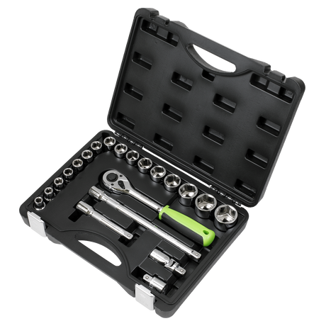 Sealey S01237 Siegen Socket Set 1/2"Sq Drive 21pc - additional view 2