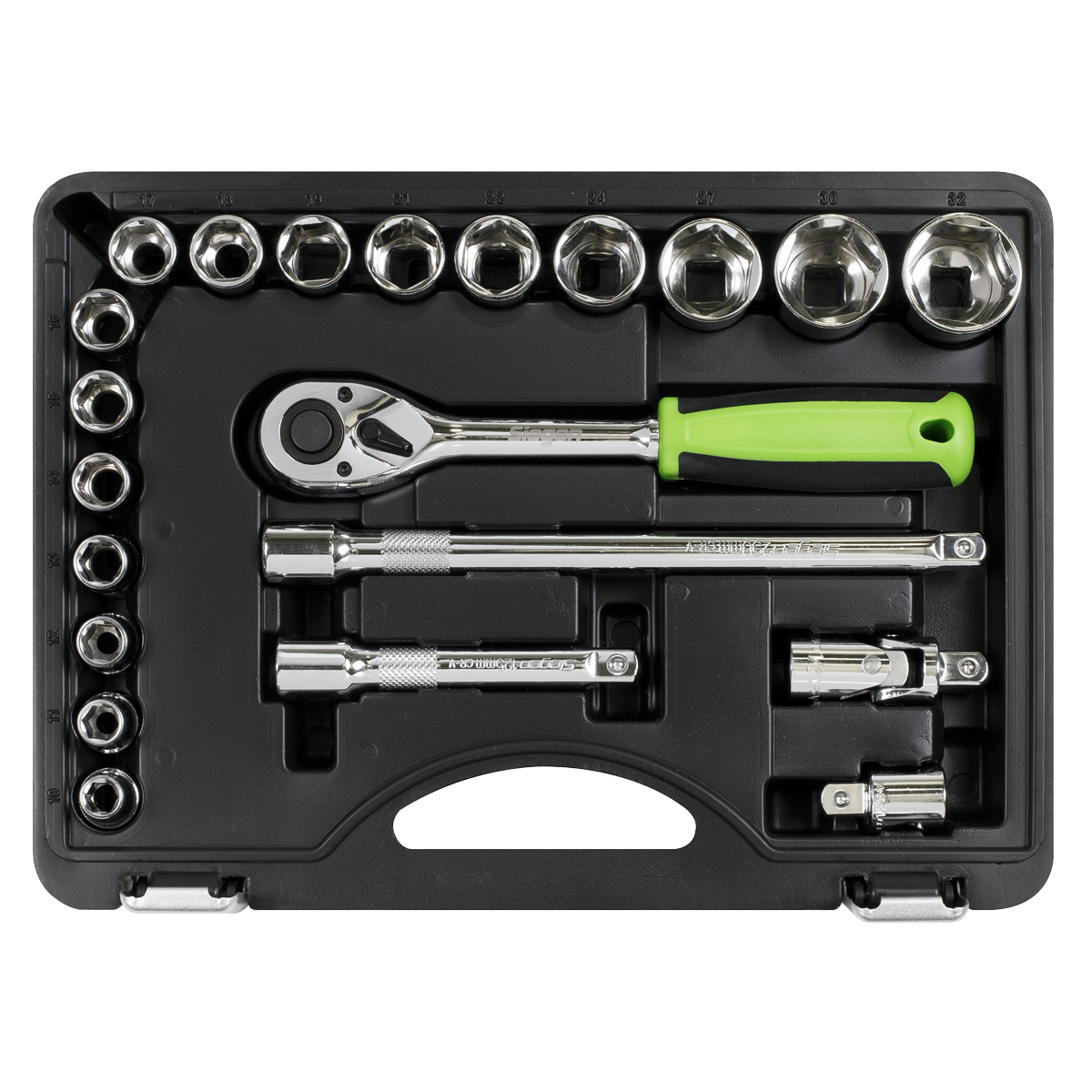 Sealey S01237 Siegen Socket Set 1/2"Sq Drive 21pc - additional view 3