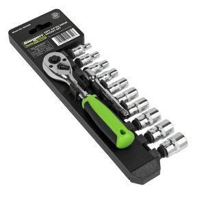 Sealey S01240 Siegen Socket Set 1/4"Sq Drive 12pc