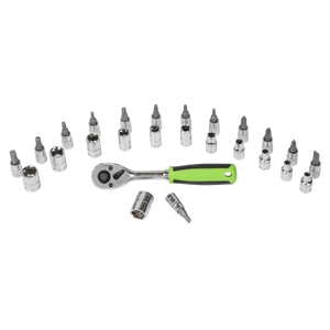Sealey S01241 Siegen Socket & Socket Bit Set 1/4"Sq Drive 27pc - additional view 2