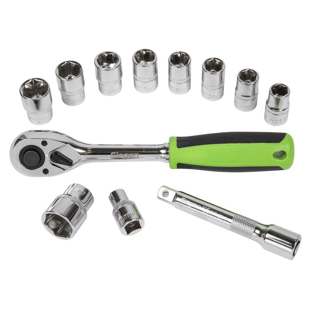 Sealey S01244 Siegen Socket Set 1/2"Sq Drive 12pc - additional view 8