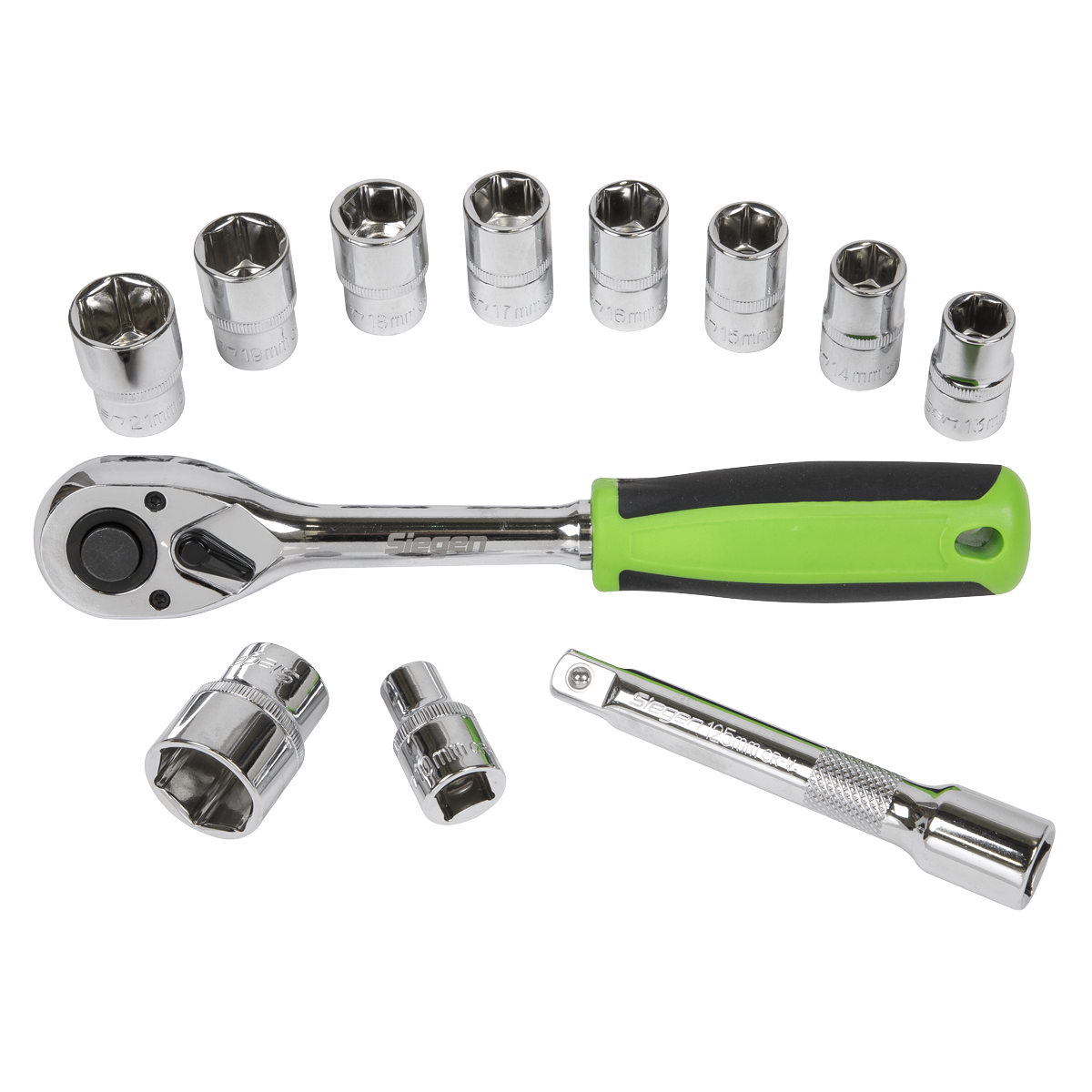 Sealey S01244 Siegen Socket Set 1/2"Sq Drive 12pc - additional view 8