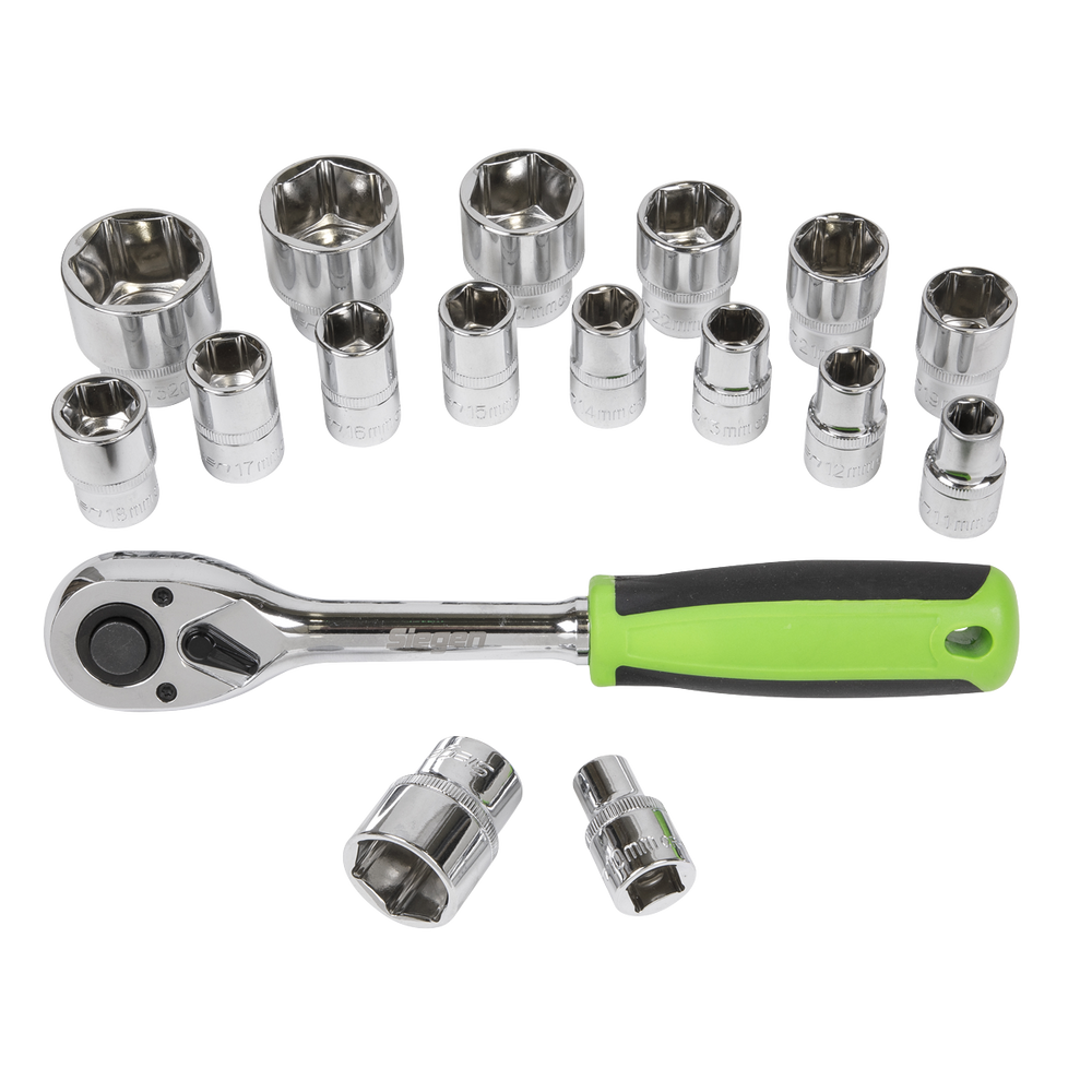 Sealey S01245 Siegen Socket Set 1/2"Sq Drive 17pc - additional view 7