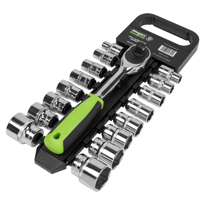 Sealey S01245 Siegen Socket Set 1/2"Sq Drive 17pc - additional view 2
