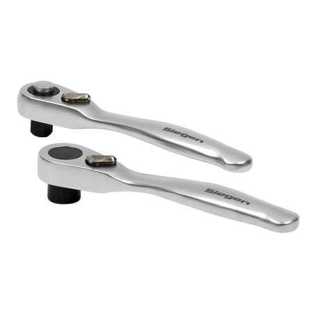 Sealey S01250 Siegen Micro Ratchet Wrench & Bit Driver Set 2pc