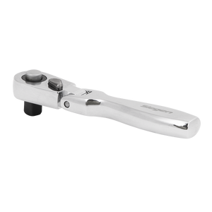 Sealey S01254 Siegen Micro Flexi-Head Ratchet Wrench 1/4"Sq Drive