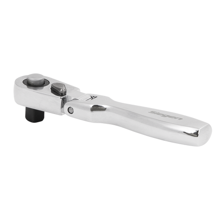 Sealey S01254 Siegen Micro Flexi-Head Ratchet Wrench 1/4"Sq Drive