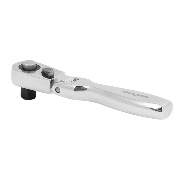 Sealey S01254 Siegen Micro Flexi-Head Ratchet Wrench 1/4"Sq Drive