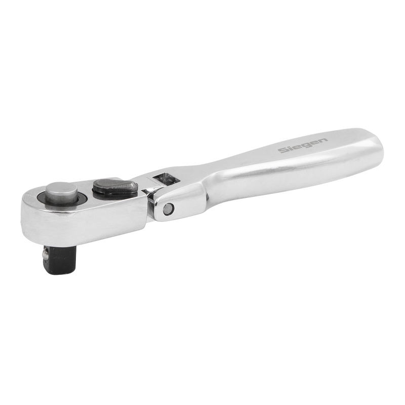 Sealey S01254 Siegen Micro Flexi-Head Ratchet Wrench 1/4"Sq Drive - additional view 3
