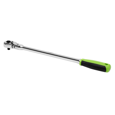 Sealey S01257 Siegen Extra-Long Flexi-Head Ratchet Wrench with Flip Reverse 1/4"Sq Drive
