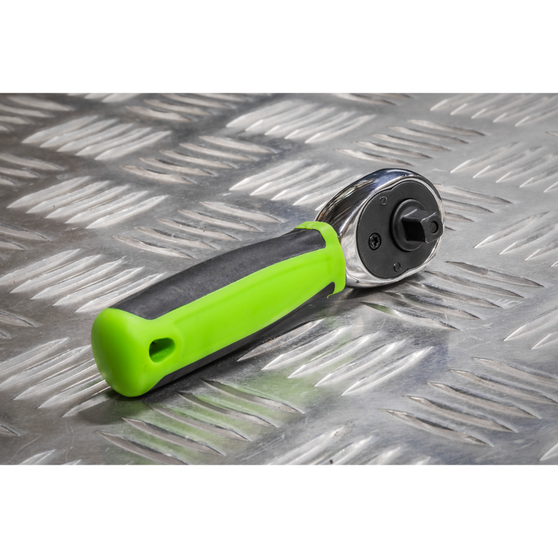 Sealey S01258 Siegen Stubby Ratchet Wrench with Flip Reverse 1/4"Sq Drive - additional view 9