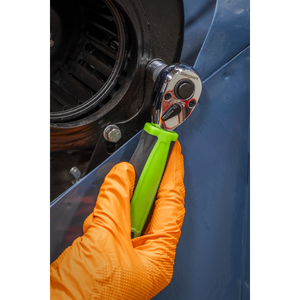 Sealey S01259 Siegen Stubby Ratchet Wrench with Flip Reverse 3/8"Sq Drive - additional view 7