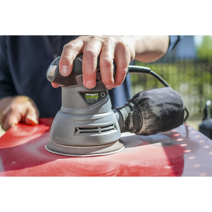 Sealey S0125 Siegen 125mm Random Orbital Palm Sander 240W/230V - additional view 3