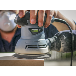 Sealey S0125 Siegen 125mm Random Orbital Palm Sander 240W/230V - additional view 5