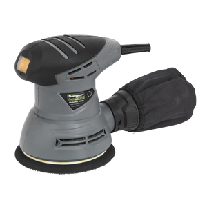 Sealey S0125 Siegen 125mm Random Orbital Palm Sander 240W/230V