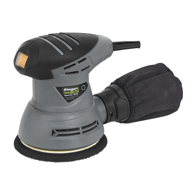 Sealey S0125 Siegen 125mm Random Orbital Palm Sander 240W/230V