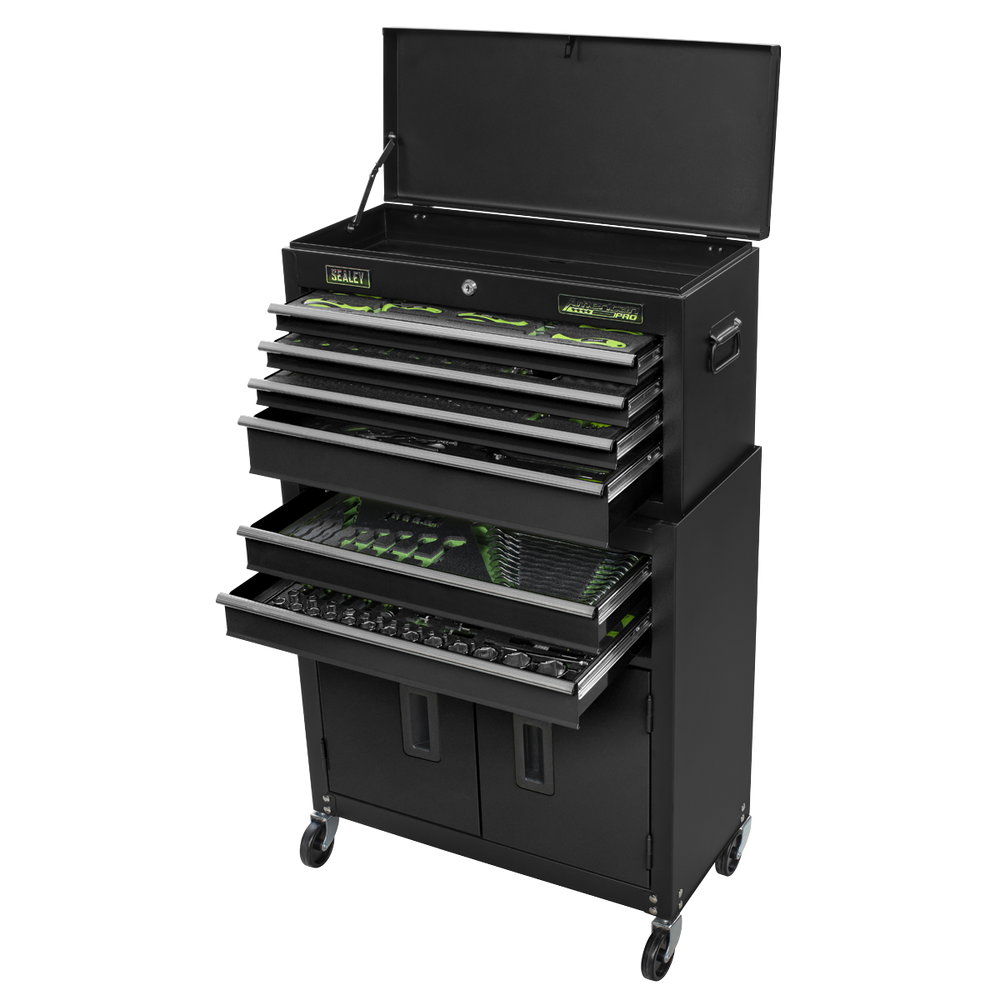 Sealey S01267 Topchest & Rollcab Combination 6 Drawer with 247pc Tool Kit