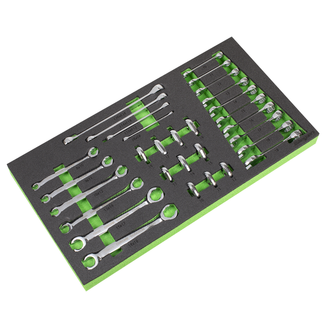 Sealey S01274 Siegen Specialised Spanner Set with Tool Tray 30pc
