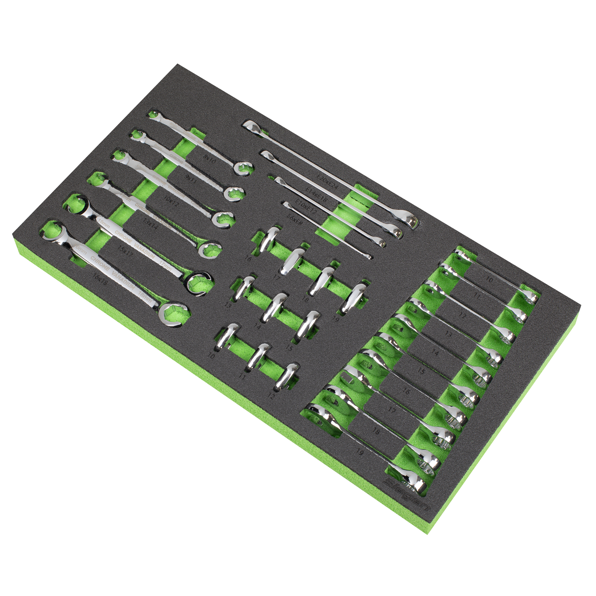 Sealey S01274 Siegen Specialised Spanner Set with Tool Tray 30pc - additional view 6