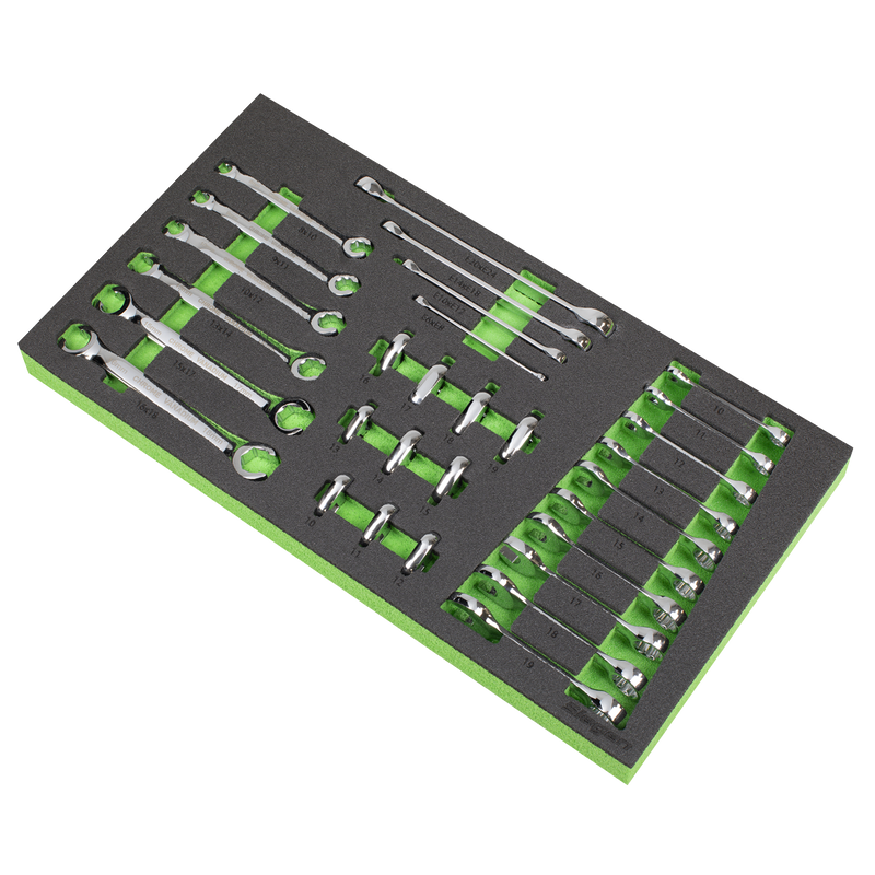 Sealey S01274 Siegen Specialised Spanner Set with Tool Tray 30pc - additional view 6