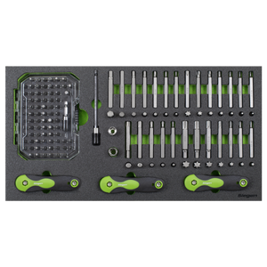 Sealey S01275 Siegen Specialised Bit Set & Folding Hex Keys with Tool Tray 170pc - additional view 8