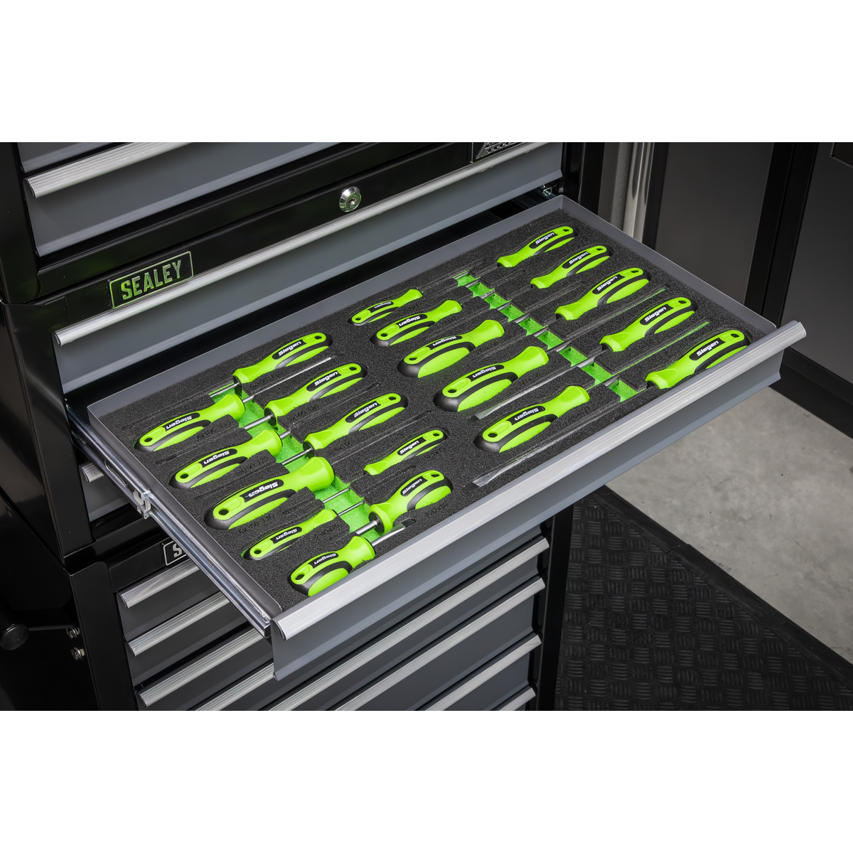 Sealey S01276 Siegen Screwdriver Set with Tool Tray 20pc - additional view 2