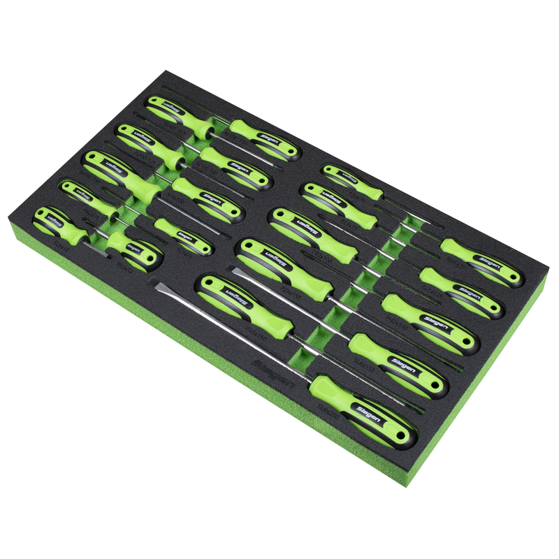 Sealey S01276 Siegen Screwdriver Set with Tool Tray 20pc - additional view 7