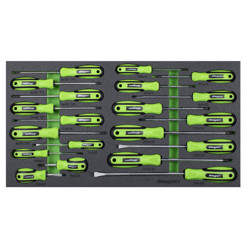 Sealey S01276 Siegen Screwdriver Set with Tool Tray 20pc - additional view 8