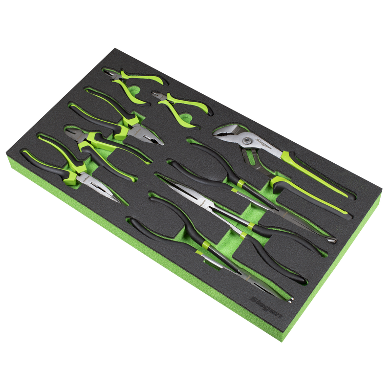 Sealey S01277 Siegen Pliers Set with Tool Tray 9pc - additional view 6
