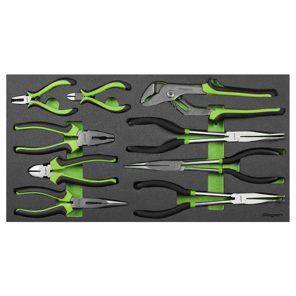 Sealey S01277 Siegen Pliers Set with Tool Tray 9pc - additional view 7