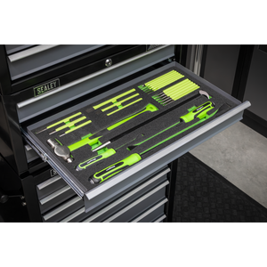 Sealey S01279 Siegen Pry Bar, Hammer & Punch Set with Tool Tray 23pc - additional view 8
