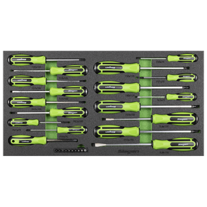 Sealey S01281 Siegen Hammer-Thru Screwdriver, Bit Driver & Bit Set with Tool Tray 28pc - additional view 5