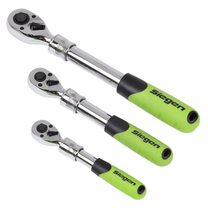 Sealey S01285 Siegen Extendable Ratchet Wrench Set 3pc - additional view 8