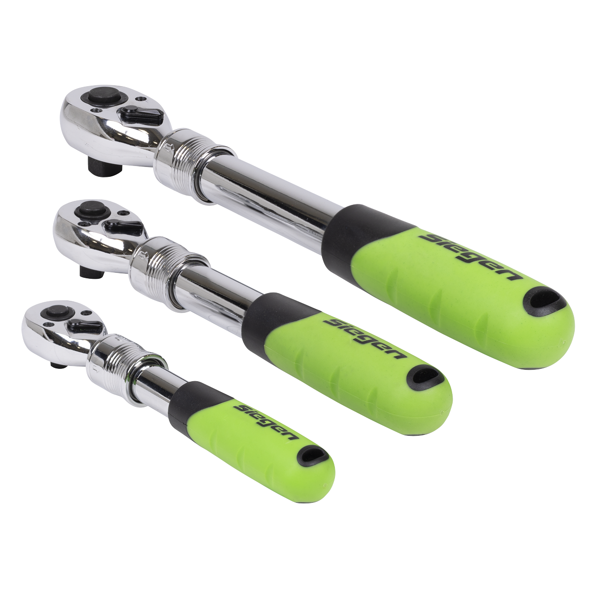 Sealey S01285 Siegen Extendable Ratchet Wrench Set 3pc - additional view 9