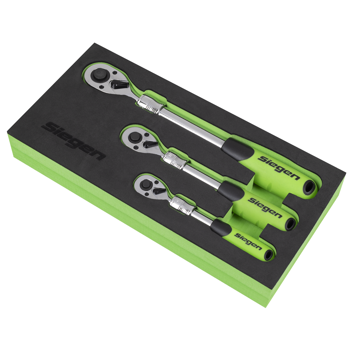 Sealey S01285 Siegen Extendable Ratchet Wrench Set 3pc - additional view 5
