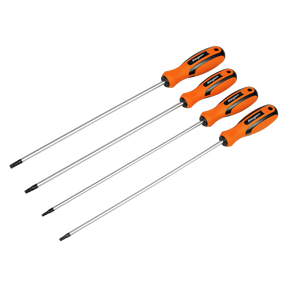 Sealey S01289 TRX-Star* Long Screwdriver Set 4pc