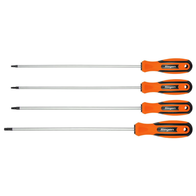 Sealey S01289 TRX-Star* Long Screwdriver Set 4pc - additional view 6