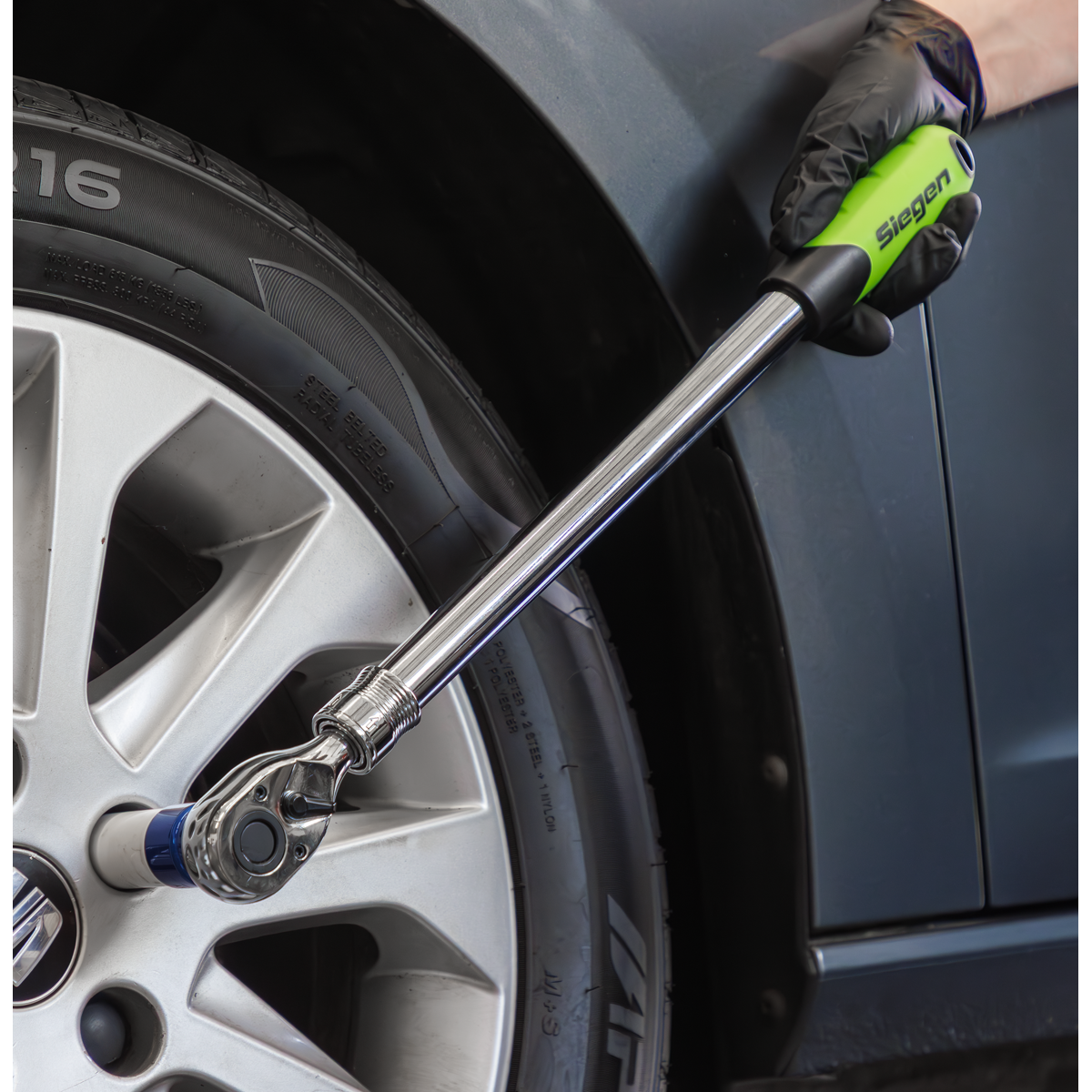 Sealey S01293 Siegen Extendable Ratchet Wrench 1/2"Sq Drive - additional view 9
