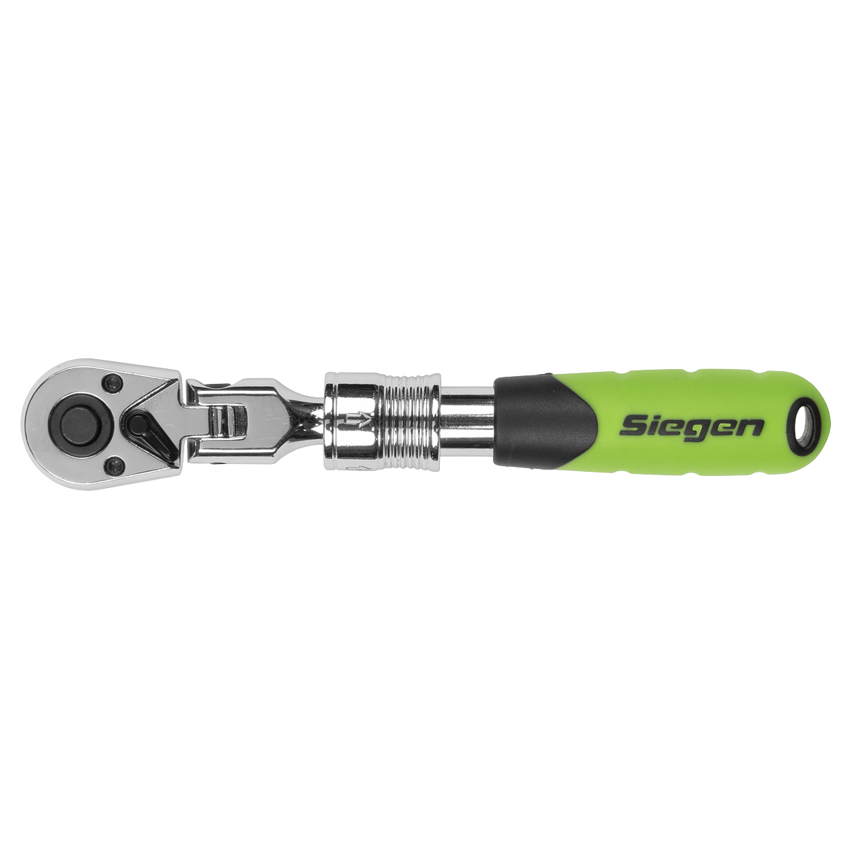 Sealey S01294 Siegen Extendable Flexi-Head Ratchet Wrench 1/4"Sq Drive - additional view 3