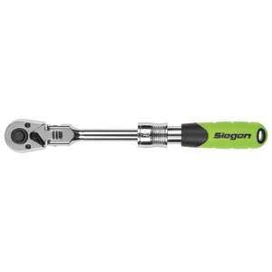 Sealey S01294 Siegen Extendable Flexi-Head Ratchet Wrench 1/4"Sq Drive - additional view 4