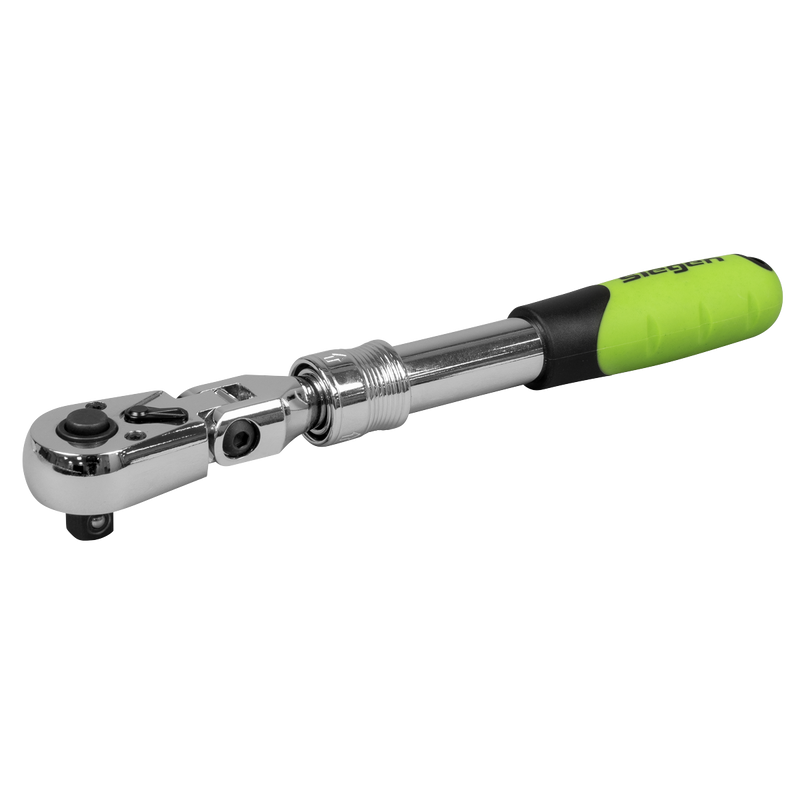 Sealey S01295 Siegen Extendable Flexi-Head Ratchet Wrench 3/8"Sq Drive - additional view 2