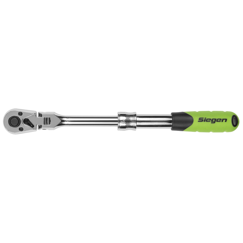 Sealey S01295 Siegen Extendable Flexi-Head Ratchet Wrench 3/8"Sq Drive - additional view 7